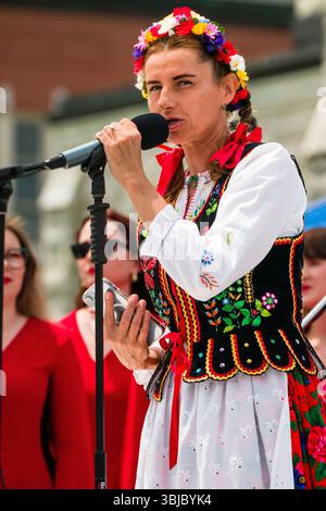 Little Poland Festival   New Britain, Connecticut, USA Foto Stock