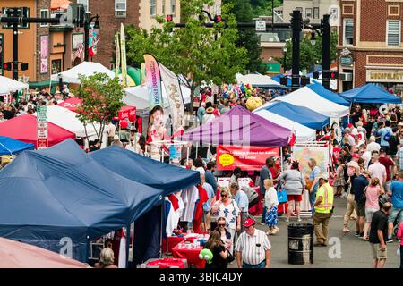Little Poland Festival   New Britain, Connecticut, USA Foto Stock