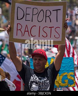Nessuna protesta dei Kings. 14 giugno 2025. Los Angeles, California Foto Stock