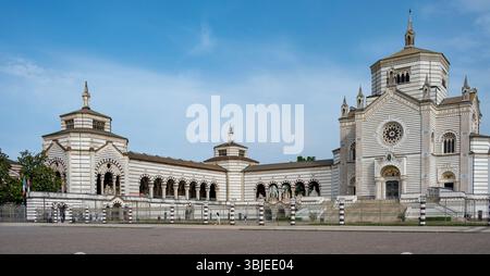 Cimitero monumentale di Milano, Milano, Lombardia, Italia Foto Stock