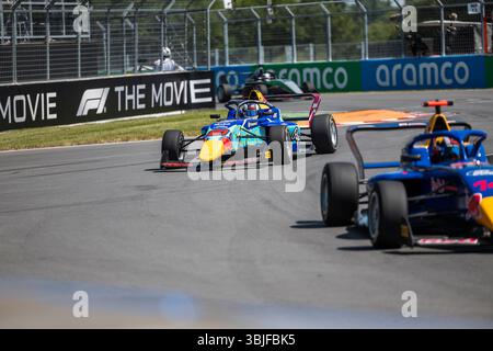 21 PALMOWSKI Alisha (gir), Campos Racing, supporter di Red Bull Racing, Tatuus F4-T421, azione durante il 4° round del Campionato F1 Academy 2025 dal 14 al 16 giugno 2025 sul circuito Gilles Villeneuve, a Montréal, Canada - Photo Alexis Perrin/DPPI credito: DPPI Media/Alamy Live News Foto Stock