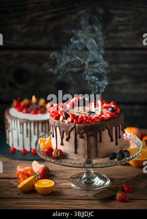 Bastoncini di timo sani, bastoncini leggeri e saporiti. Foto Stock
