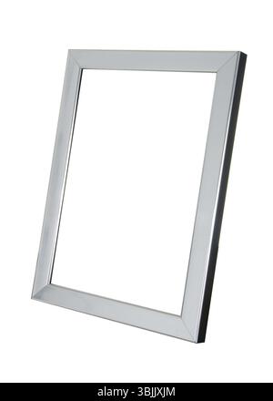 Cornice realistica isolata su sfondo bianco con spazio vuoto per la foto Foto Stock