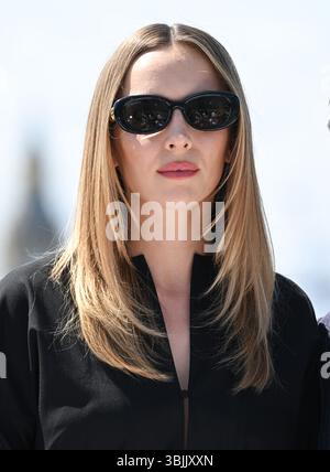 Londra, Regno Unito. 16 giugno 2025. Jodie Comer alla chiamata fotografica di 28 anni dopo, IET Savoy Place. Crediti: Doug Peters/EMPICS/Alamy Live News Foto Stock