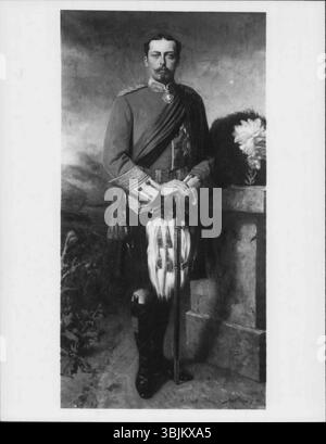 Questo ritratto di Carl Rudolph Sohn (1885) raffigura il principe Leopoldo, duca di Albany, che era il figlio più giovane della regina Vittoria. Dipinto a olio su tela, l'opera cattura la sua immagine dignitosa come figura reale. Foto Stock