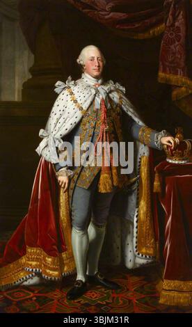Dance-Holland, Nathaniel; Giorgio III (1738-1820); National Trust, Uppark; http://www.artuk.org/artworks/george-iii-17381820-220261 Foto Stock