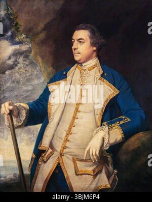Reynolds, Joshua; capitano Adam Duncan (1731-1804), poi ammiraglio Duncan e i visconte di Camperdown; National Galleries of Scotland; http://www.artuk.org/artworks/captain-adam-duncan-17311804-later-admiral-duncan-and-1st-viscount-of-camperdown-210606 Foto Stock