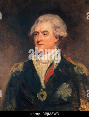 Hoppner, John; ammiraglio Adam Duncan (1731-1804), i visconte Duncan di Camperdown; National Galleries of Scotland; http://www.artuk.org/artworks/admiral-adam-duncan-17311804-1st-viscount-duncan-of-camperdown-210202 Foto Stock