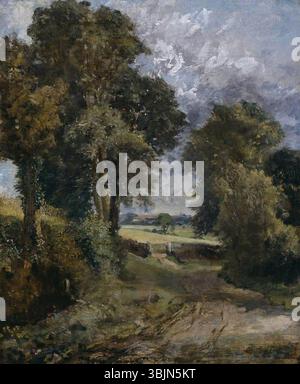 Agente, John; A Cornfield; Tate; http://www.artuk.org/artworks/a-cornfield-198309 Foto Stock