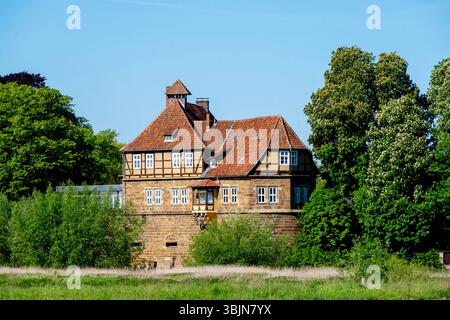 Deutschland, Nordrhein-Westfalen, Kreis Minden-Lübbecke, Petershagen, Schloss Petershagen Foto Stock