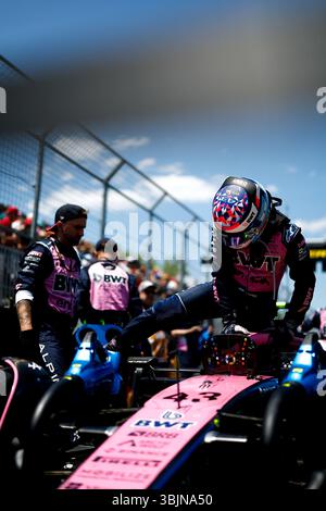 COLAPINTO Franco (arg), Alpine F1 Team A525, ritratto durante la Formula 1 Pirelli Grand Prix du Canada. , . Campionato del mondo di Formula 1 FIA dal 14 al 16 giugno 2025 sul circuito Gilles Villeneuve, a Montréal, Canada - foto DPPI credito: DPPI Media/Alamy Live News Foto Stock