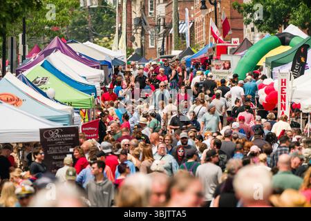 Little Poland Festival   New Britain, Connecticut, USA Foto Stock