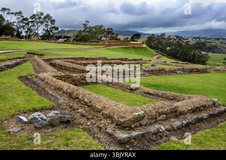 Rovine Inca e sito archeologico Ingapirca Foto Stock