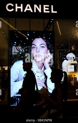 Centro commerciale Saigon. Negozio di lusso Chanel nel distretto 1. Ho chi Minh. Vietnam. Foto Stock