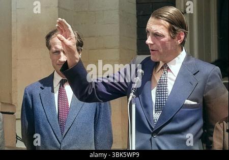 Anthony Trafford MP, più tardi divenne Barone Trafford 1973 Foto Stock