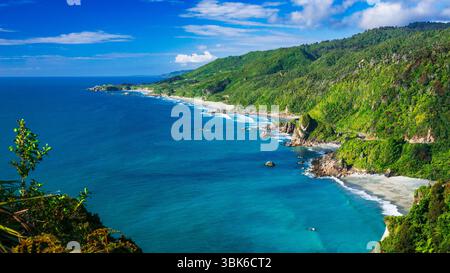 Riserva Marina di Punakaiki, Parco Nazionale di Paparoa, Costa Occidentale, nuova Zelanda Foto Stock