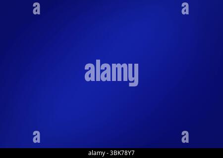 La sfumatura blu è in fase di transizione con un design piatto che mostra un mix uniforme dal blu navy al blu reale Foto Stock