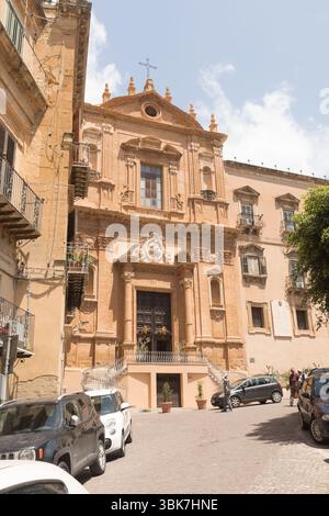 Agrigento, Sicilia, Italia, Chiesa di San Domenico Chiesa e convento di San Domenico Foto Stock