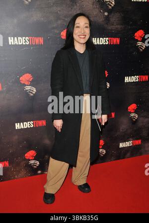 Gabby Wong alla serata della stampa musicale "Hadestown", The Lyric Theatre, Shaftesbury Avenue, mercoledì 21 febbraio 2024 a Londra, Inghilterra, Regno Unito. CAP/CAN ©CAN/Capital Pictures Foto Stock