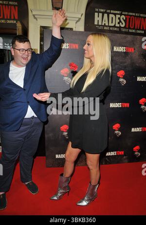 Hayley Palmer alla serata della stampa musicale "Hadestown", The Lyric Theatre, Shaftesbury Avenue, mercoledì 21 febbraio 2024 a Londra, Inghilterra, Regno Unito. CAP/CAN ©CAN/Capital Pictures Foto Stock