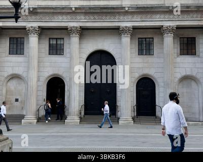 Londra, Regno Unito – 19 giugno 2025: Il Comitato di politica monetaria (MPC) della Banca d’Inghilterra vota 6-3 per mantenere i tassi di interesse al 4,25% nella riunione del giugno 2025. Crediti: Xiu Bao/Alamy Live News. Foto Stock