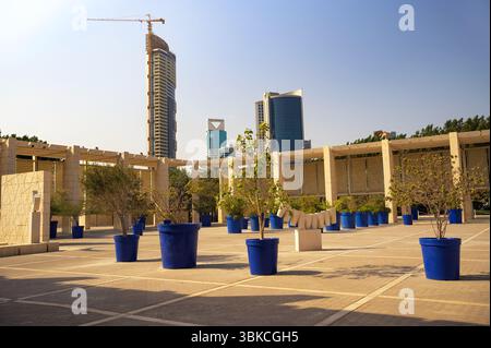 Bahrain National Museum Outdoor Exhibit area di Manama Foto Stock