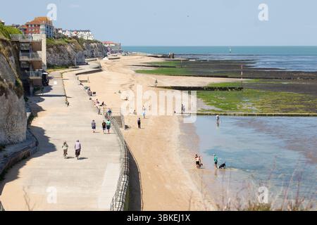 Walpole Bay Margate Foto Stock
