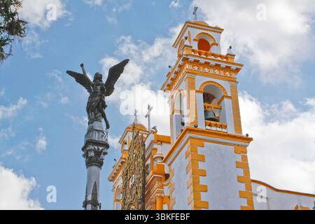 Parrocchia di Santa María Magdalena, Xico, Veracruz. Foto Stock