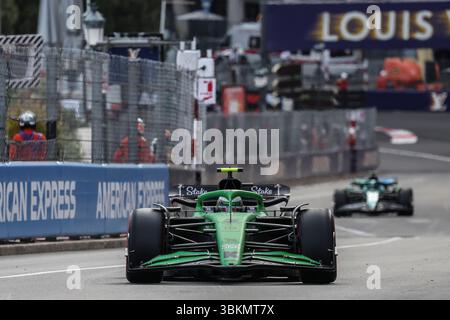 Monaco, 23 maggio 2025. Formula 1 Tag Heuer Grand Prix de Monaco 2025. Nella foto: Il 5° Gabriel Bortoleto (BRA) del team F1 Kick Sauber in C45 © Piotr Zajac/Alamy Live News Foto Stock