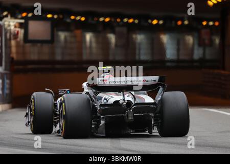 Monaco, 23 maggio 2025. Formula 1 Tag Heuer Grand Prix de Monaco 2025. Nella foto: N. 87 Oliver Bearman (GBR) del MoneyGram Haas F1 Team in VF-25 © Piotr Zajac/Alamy Live News Foto Stock