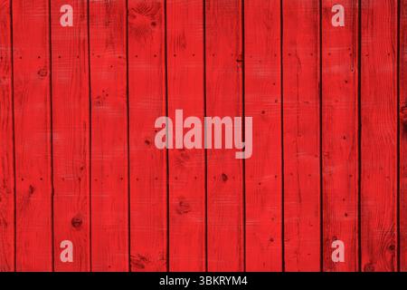 Tavole di legno rosso con grande spazio di copia Foto Stock