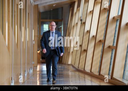 Edimburgo Scozia, Regno Unito 18 giugno 2025. Ministro dell'Agricoltura e della connettività Jim Fairlie MSP al Parlamento scozzese. credito sst/alamy notizie in diretta Foto Stock