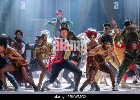 Il più grande Showman Hugh Jackman Foto Stock