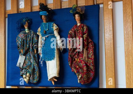 Il Museo Archeologico del Golan è un museo dei reperti archeologici delle alture del Golan, situato a Katzrin. Il museo presenta manufatti provenienti da Foto Stock