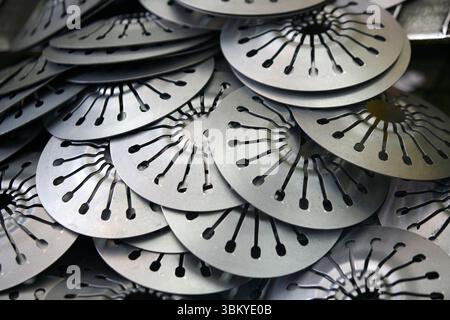 prodotti siderurgici per l'industria automobilistica Foto Stock