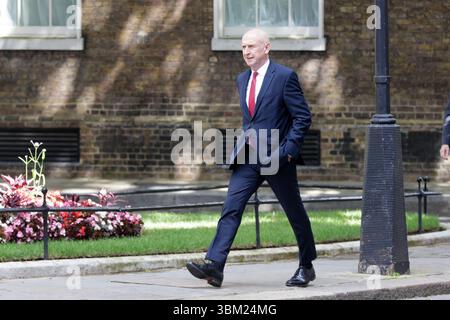 Londra, Regno Unito. 23 giugno 2025. Segretario di Stato per la difesa, John Healey visto a Downing Street. Credito: SOPA Images Limited/Alamy Live News Foto Stock