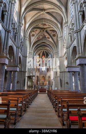 La Chiesa di San Pietro e Paolo all'interno di Berna, Svizzera. Foto Stock