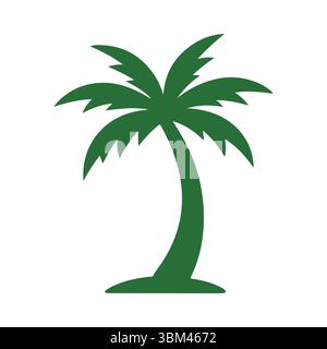 Palma reale cubana Illustrazione Vettoriale
