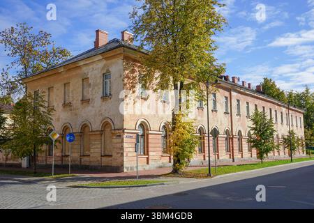 Ex Offiser House nella Fortezza di Daugavpils, Lettonia Foto Stock