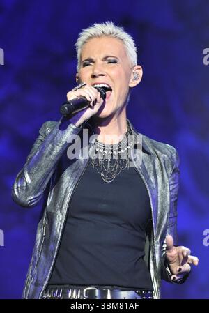 Roxette si esibisce alla Wembley Arena di Londra - 15 novembre 2011 Foto Stock