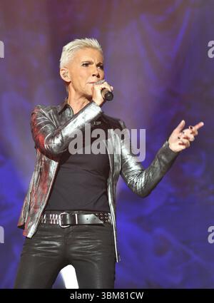 Roxette si esibisce alla Wembley Arena di Londra - 15 novembre 2011 Foto Stock