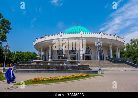 Museo statale dei Temuridi (Museo Amir Timur) a Tashkent, Uzbekistan Foto Stock
