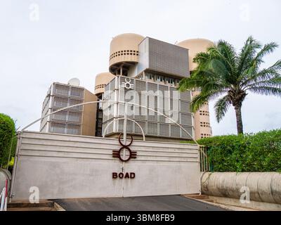 West African Development Bank a Lomé, Togo in un pomeriggio nuvoloso Foto Stock