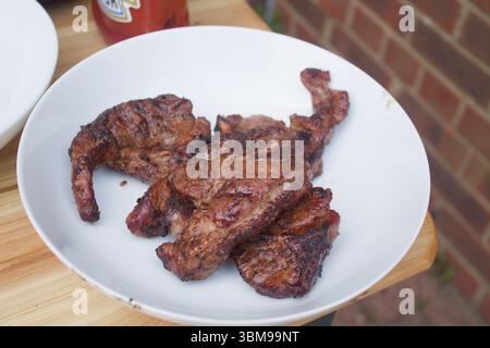Costolette di agnello Foto Stock