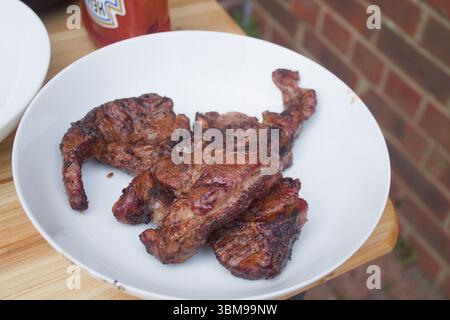 Costolette di agnello Foto Stock