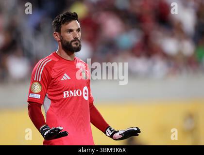 Orlando, Stati Uniti. 24 giugno 2025. Durante la partita della Coppa del mondo per club FIFA di Los Angeles contro CR Flamengo al Camping World Stadium di Orlando. Il credito per immagini dovrebbe essere: David Klein/Sportimage Credit: Sportimage Ltd/Alamy Live News Foto Stock