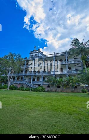 Mahe Seychelles 20.06.25 la Domus, costruito nel 1933 Foto Stock