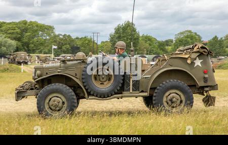Tempo di guerra nella vale Foto Stock