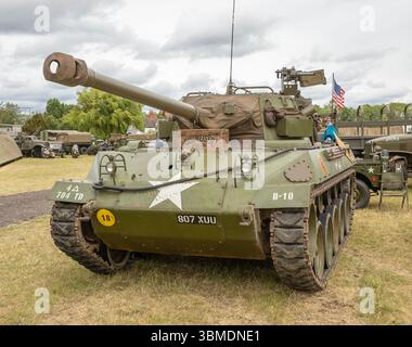 Tempo di guerra nella vale Foto Stock