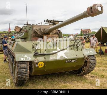 Tempo di guerra nella vale Foto Stock